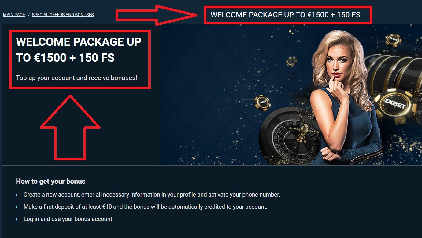 1XBET bookmaker promos and rewards