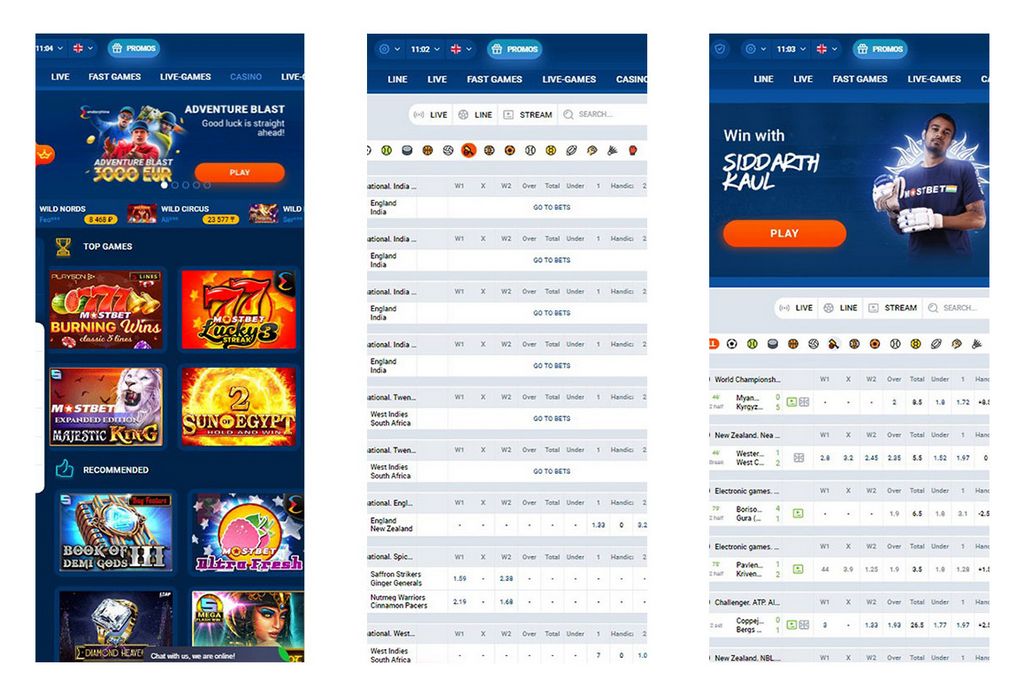 Establecimiento de juegos de azar en línea Mostbet [2025]