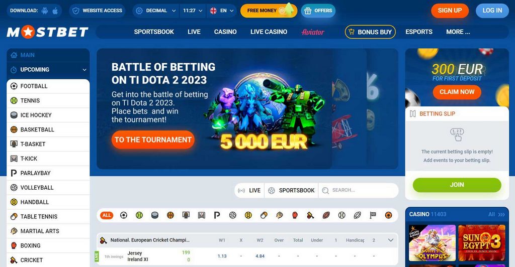 Mostbet Az: İdman mərc oyunlarına və onlayn qumar platformasına güvənilir